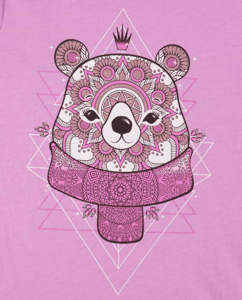 Girls Polar Bear Graphic Tee