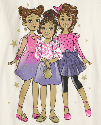 Filles T-shirt graphique fille
