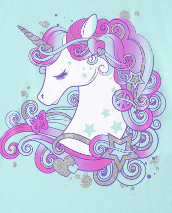 Kids Unicorn Shirt, Girls Unicorn Shirt, Rainbow Short sleeve T-Shirt –  Creativart Studio – Colored Pencils Art – Watercolor Painting