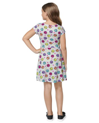 Girls Print Everyday Dress