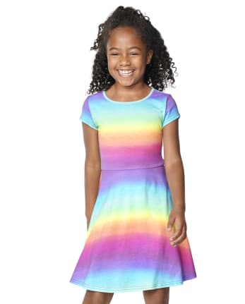 Girls Print Everyday Dress