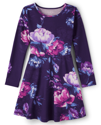 Girls Floral Everyday Dress