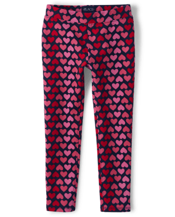 Jegging cœur pour fille