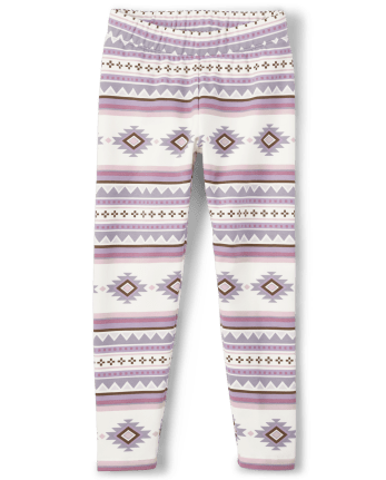 Girls Western Cozy Leggings