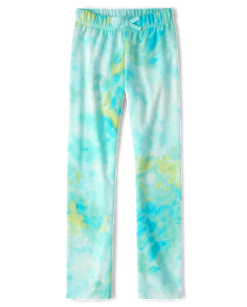 Girls Tie Dye Flare Pants