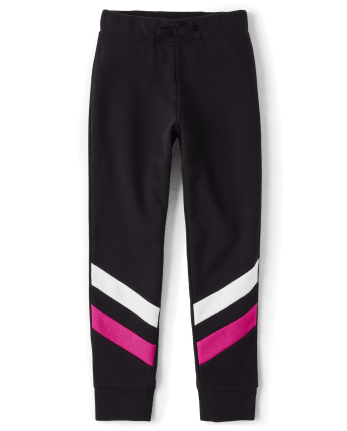Girls Colorblock Jogger Pants