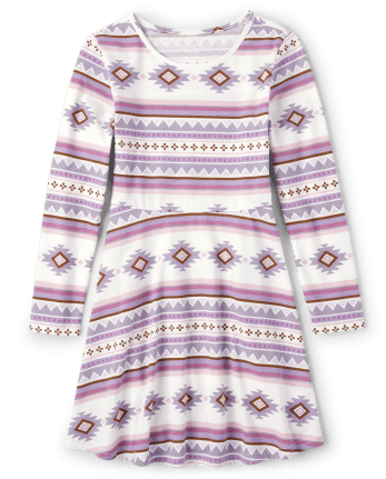 Girls Print Everyday Dress