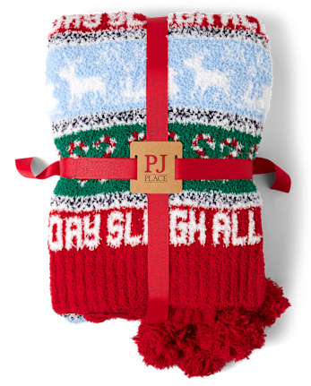 Manta de trineo Fairisle unisex para adultos