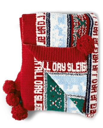 Manta de trineo Fairisle unisex para adultos
