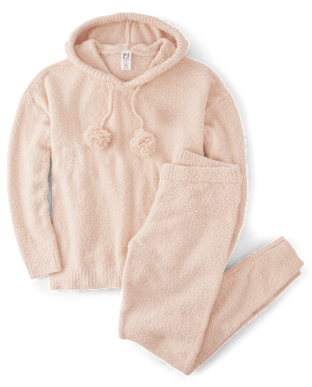 Womens Pom Pom Cozy Pajamas