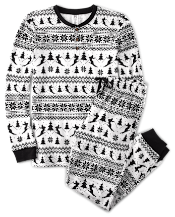 Pijamas térmicos de esquí para hombre