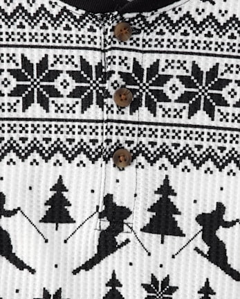 Pijamas térmicos de esquí para hombre