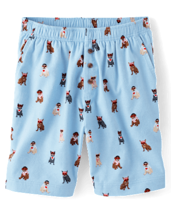 Mens Flannel Pajama Shorts