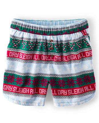 Pantalones Shortsde pijama de franela para mujer