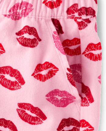 Pantalones cortos de pijama de franela para mujer