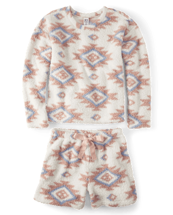 Pijama Sherpa Con Estampado Mamá Y Yo Para Mujer