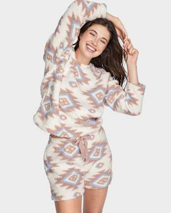 Pijama Sherpa Con Estampado Mamá Y Yo Para Mujer