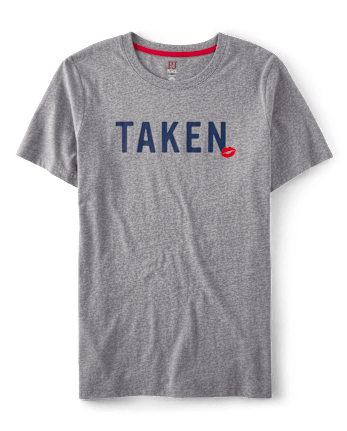 Camiseta para dormir con estampado del día de San Valentín para hombre