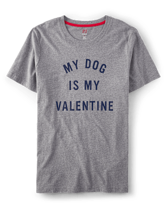 Camiseta para dormir con estampado del día de San Valentín para hombre