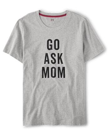 Camiseta para dormir con estampado gráfico para hombre