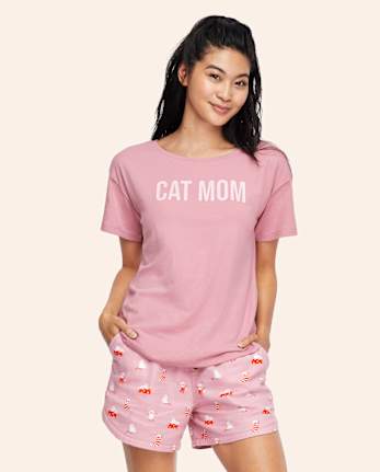 Womens Graphic Sleep Tee