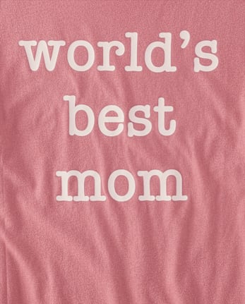 Camiseta para dormir con estampado gráfico para mujer