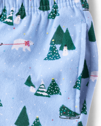 Womens Print Flannel Pajama Pants