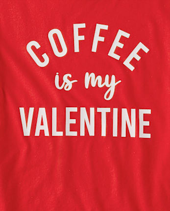 Camiseta para dormir con estampado del día de San Valentín para mujer