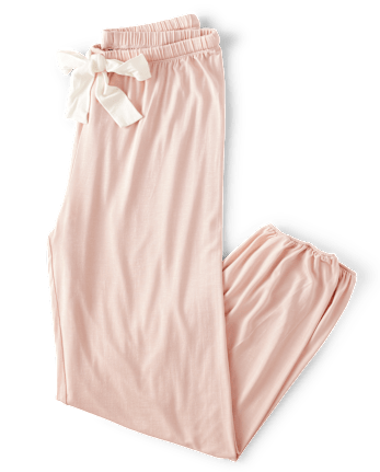Womens Tie-Front Modal Pajama Pants