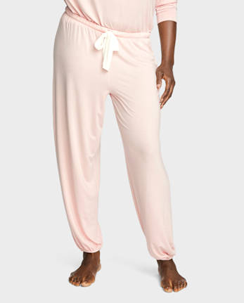 Womens Tie-Front Modal Pajama Pants