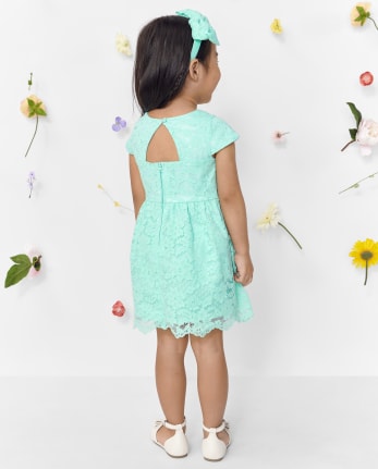 Toddler Girls Mommy And Me Lace Dress