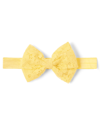 Toddler Girls Lace Bow Headwrap