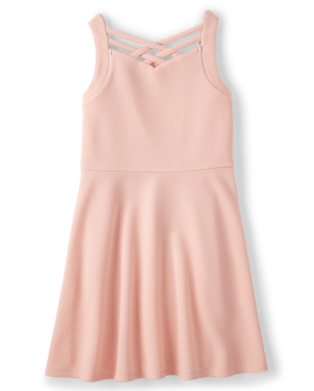 Robe à bretelles pour filles