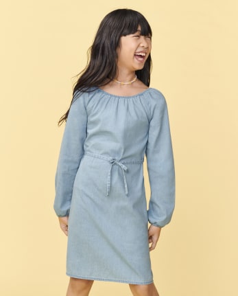 Baby Denim Dress For Girls | The Bobo Store-daiichi.edu.vn