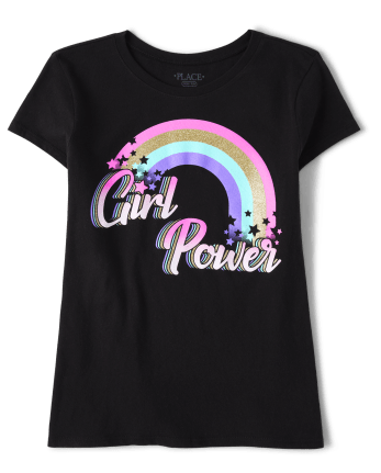Girls Girl Power Graphic Tee