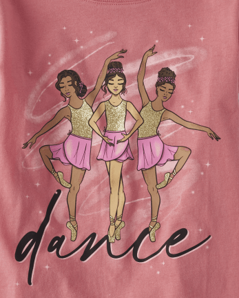 Girls Dance Graphic Tee
