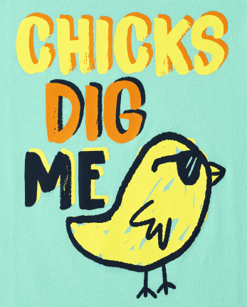 Baby And Toddler Boys Chicks Graphic Tee