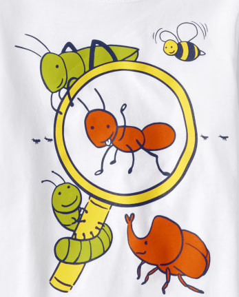 Baby And Toddler Boys Bug Graphic Tee