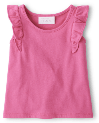 Baby And Toddler Girls Flutter Top