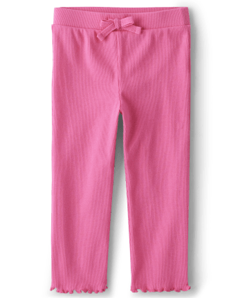 Baby And Toddler Girls Ribbed Leggings