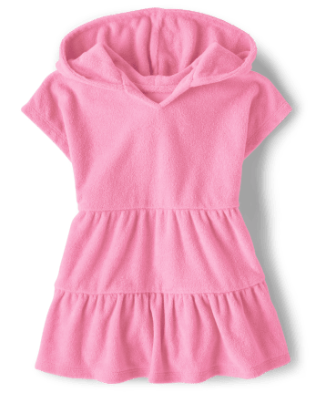 Baby And Toddler Girls Tiered Cover-Up