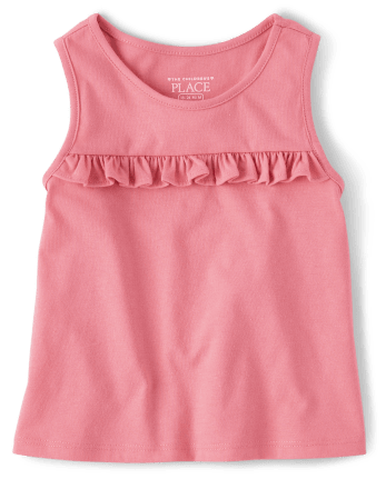 Baby And Toddler Girls Ruffle Tank Top