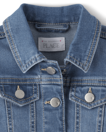 Chaqueta vaquera para niñas pequeñas