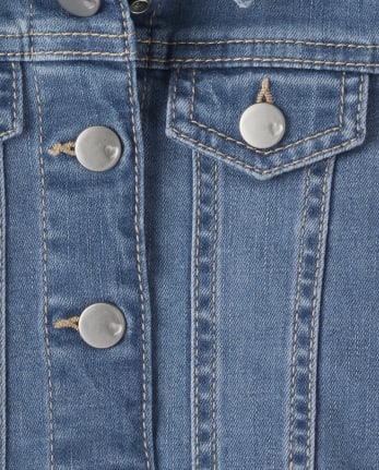 Chaqueta vaquera para niñas pequeñas