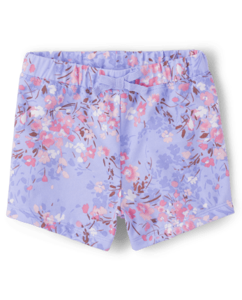 Baby And Toddler Girls Print Pull On Shorts