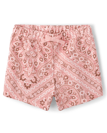 Baby And Toddler Girls Print Pull On Shorts
