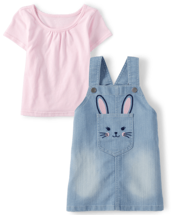 Toddler Girls Bunny 2-Piece Set