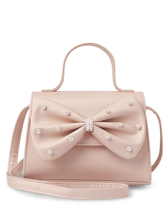 Girls Pearl Bow Bag PINK The Children s Place