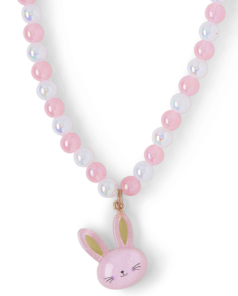  Alangbudu Toddler Necklace Set Toddler Bracelet Set Wooden  Stretch Jewelry For Girls 4-6 Girls Jewelry Cute Bunny Necklace For Girls:  Clothing, Shoes & Jewelry