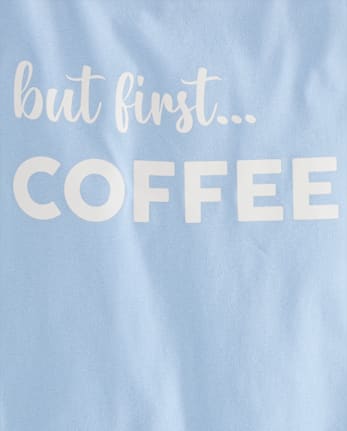 Camiseta para dormir con estampado gráfico para mujer